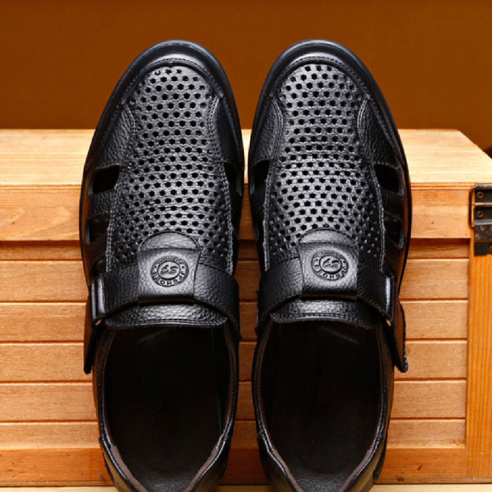 Sommerliche Lederhalbschuhe für Herren – Bild 5 | LuxeStyle