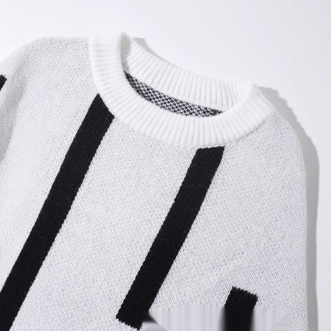 Farbblock-Pullover für Herren