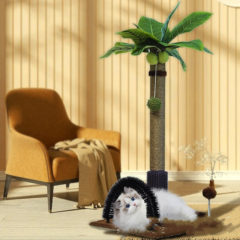 Sisal Kratzbaum mit Massagefunktion