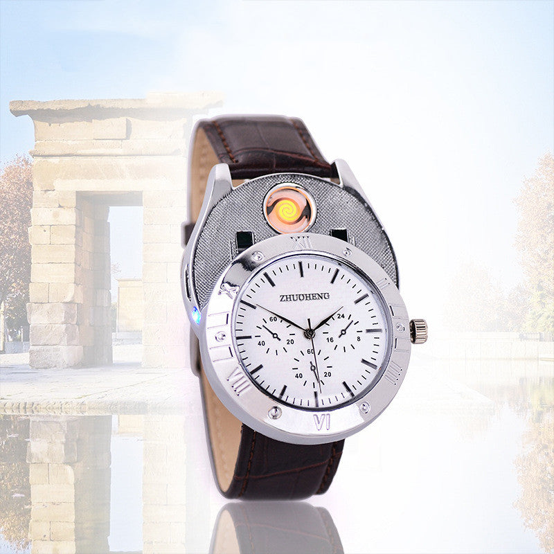 Quarzuhr mit USB-Ladefunktion | LuxeStyle