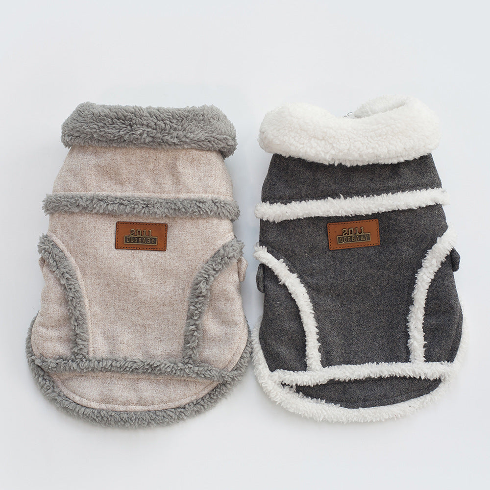 Warme Winterjacke für Hunde