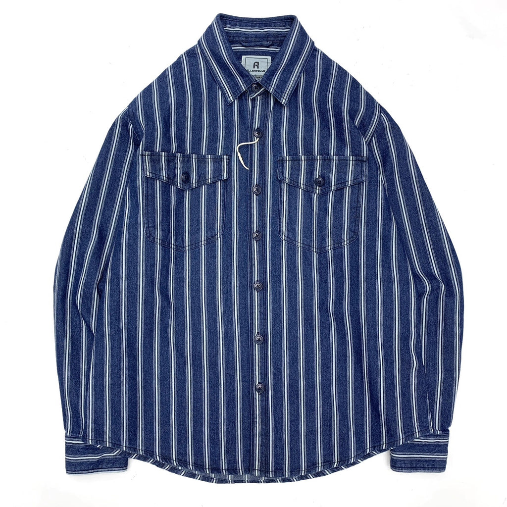 Retro Denimhemd im japanischen Stil für Herren – Bild 3 | LuxeStyle