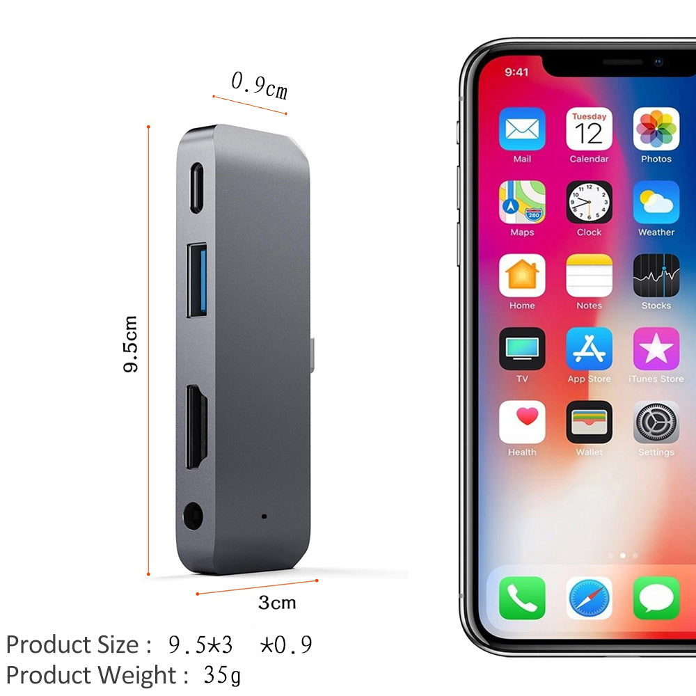 USB-C Hub für iPad Pro & iPhone – Bild 4 | LuxeStyle