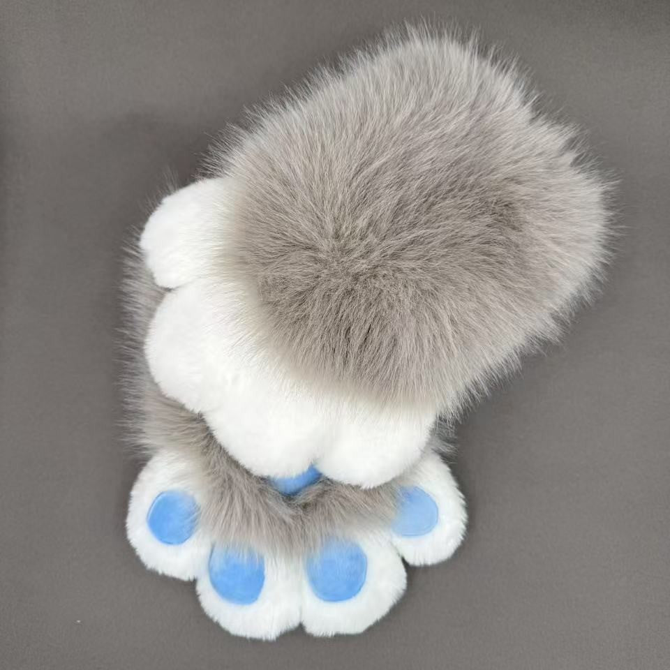 Bunte Tierpfoten-Cosplay-Handschuhe