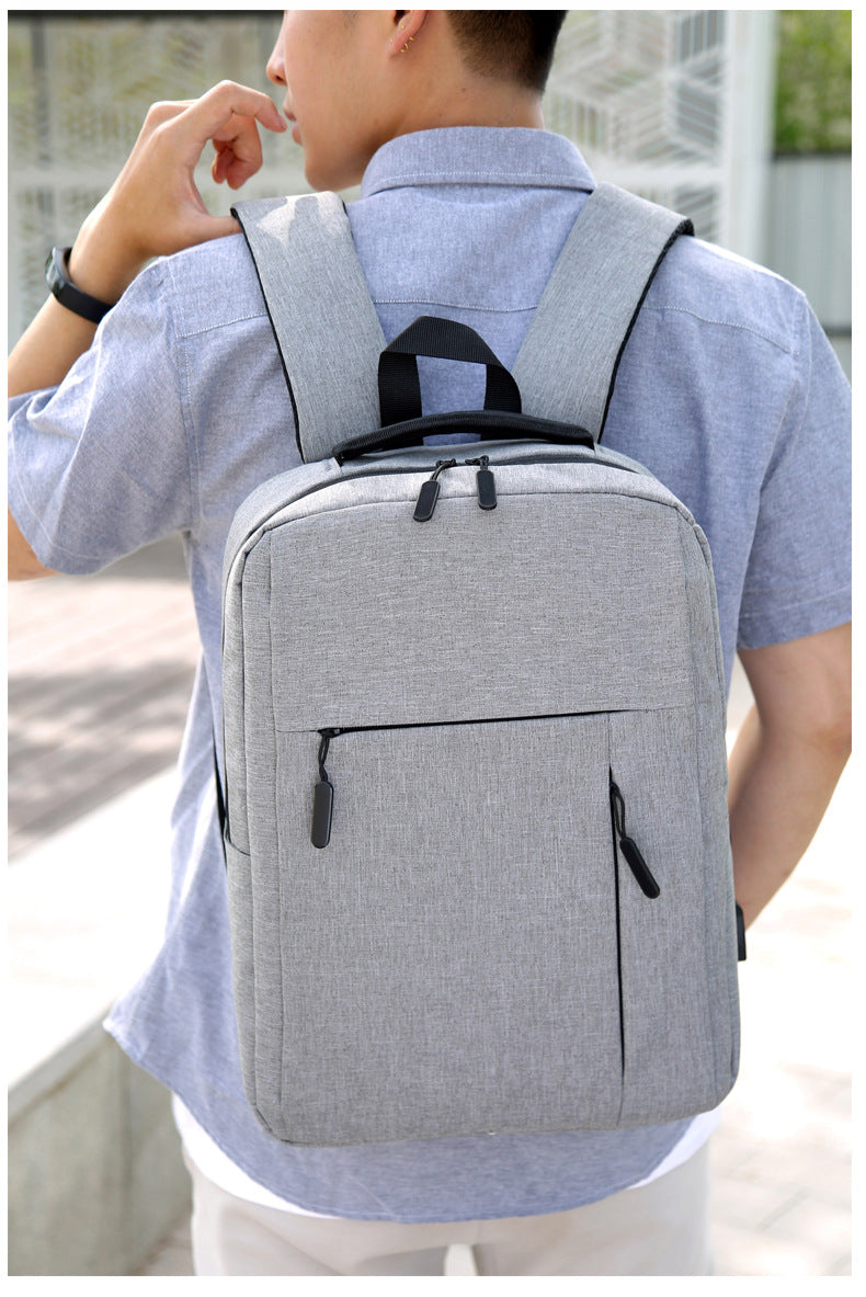 Business-Notizrucksack 20L – Weinrot/Blau/Schwarz/Grau – Bild 5 | LuxeStyle