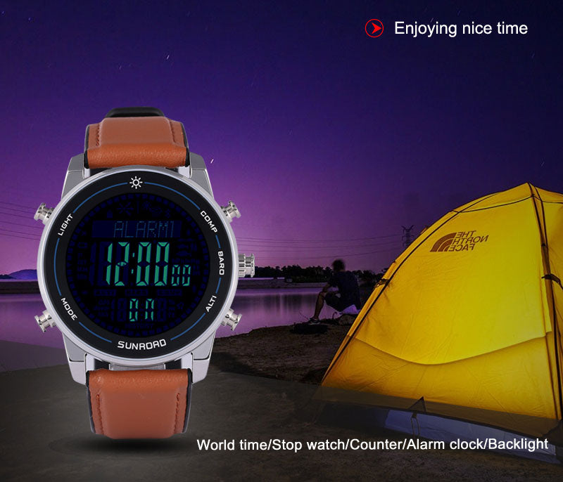 Outdoor Smartwatch mit Höhenmesser & Kompass – Bild 3 | LuxeStyle
