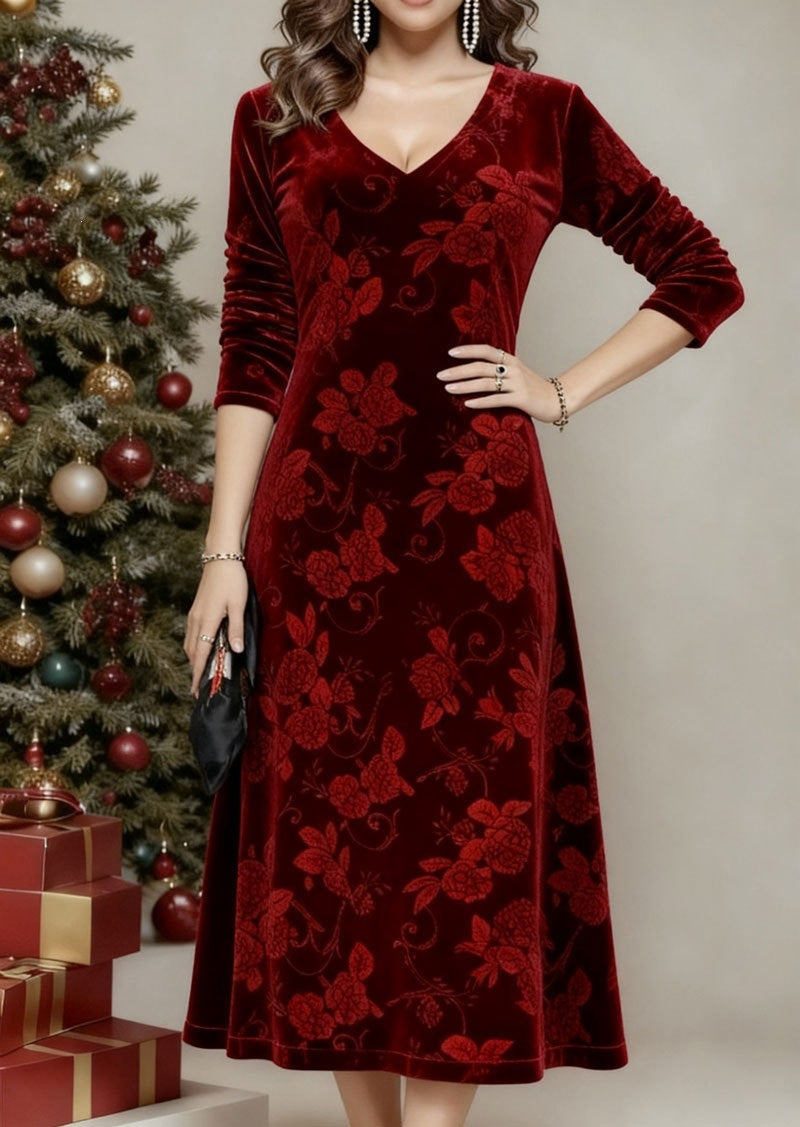 Samtkleid für Damen – Bild 8 | LuxeStyle