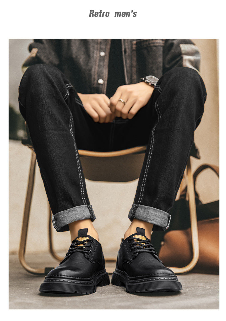 Herren Sommer Casual Leder Boots