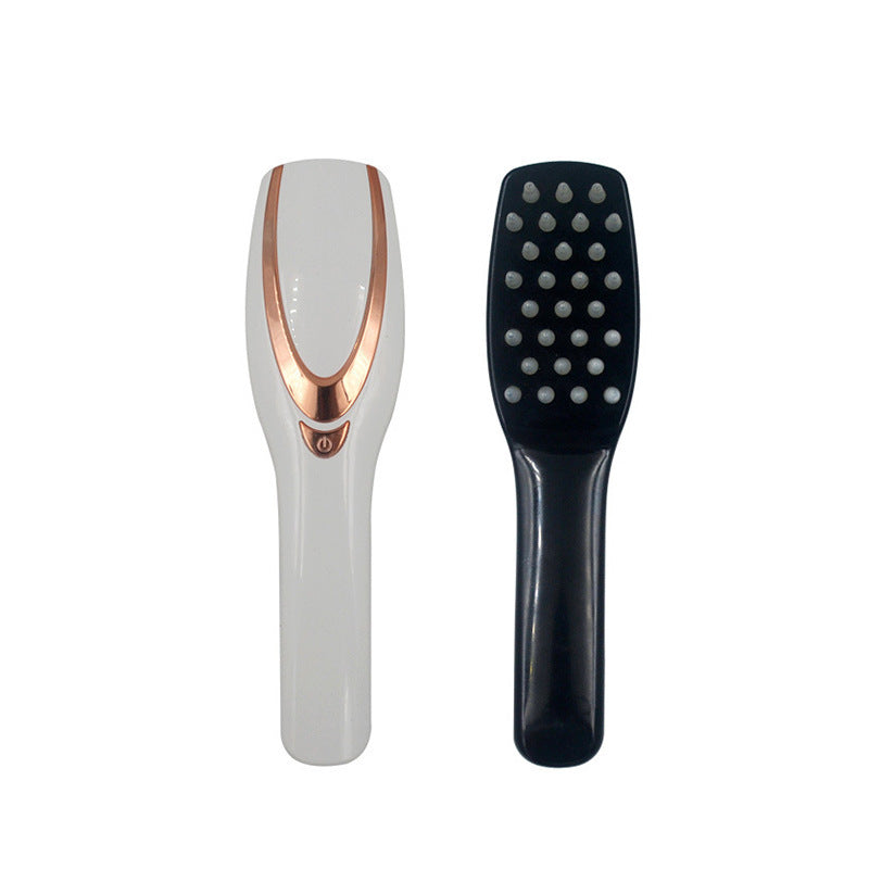 Massage-Kamm mit Lichttherapie & Vibration