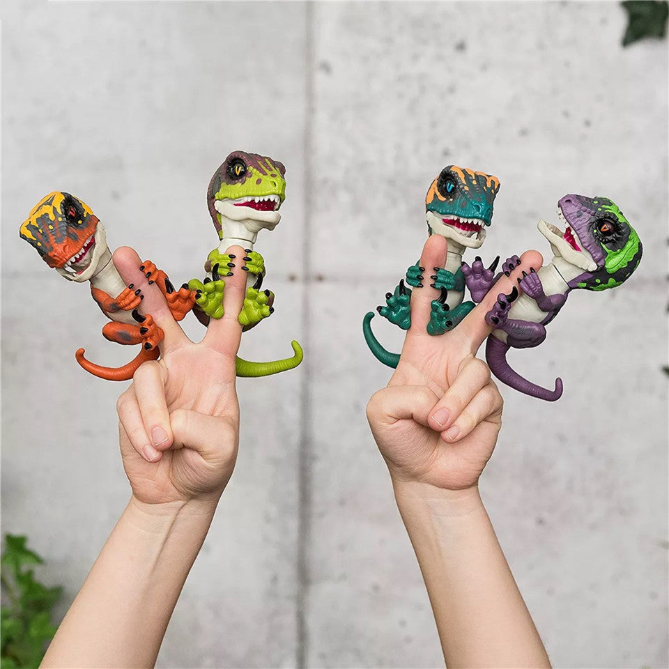 Finger-Dinosaurier mit Sound & Interaktion