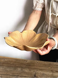 Ginkgo-Schale aus Keramik