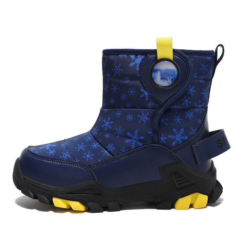 Gefütterte Schneestiefel für Kinder
