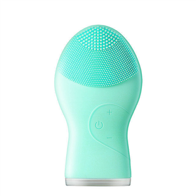 Wasserdichter Silikon-Facial-Cleaner mit Ultraschall