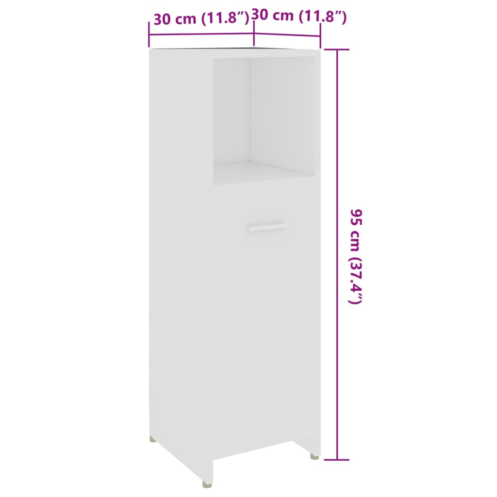 Badezimmerschrank aus Holzwerkstoff