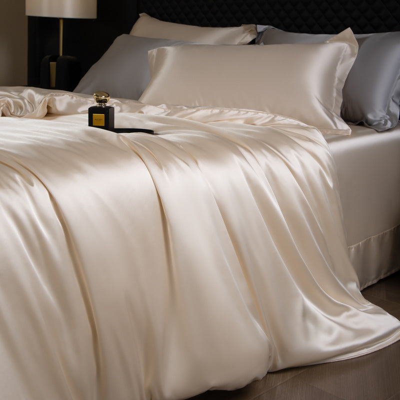 Seiden-Bettwäsche-Set, doppelseitig