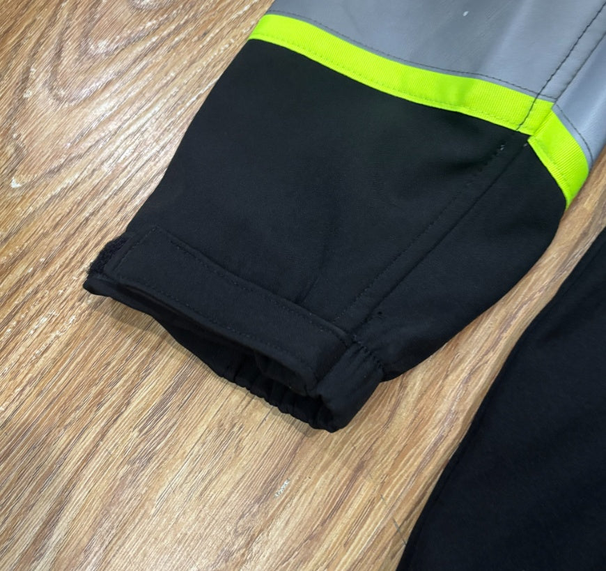 Softshell Arbeitsjacke mit Reflektoren – Bild 2 | LuxeStyle