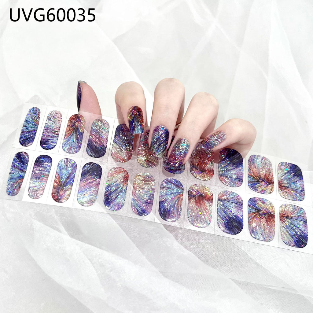 UV Gel Nagelsticker Semi-Cured