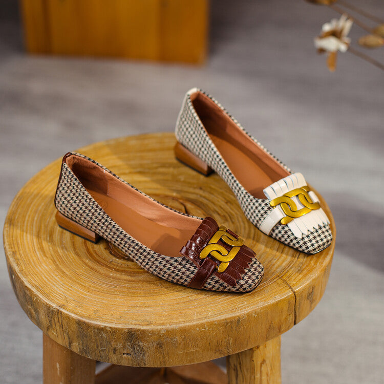 Koreanische Square-Toe Mary Jane Pumps – Bild 2 | LuxeStyle