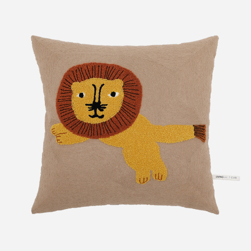 Cartoon Leopard Kissenbezug