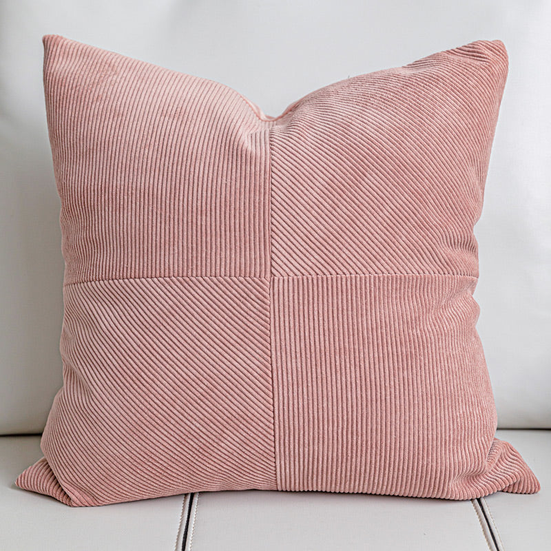 Nordische Kissenbezug in Rosa – Bild 1 | LuxeStyle