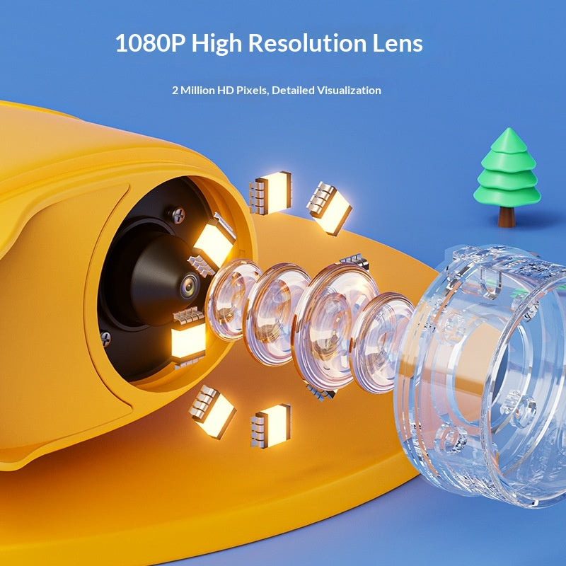 Digitales Kindermikroskop für draussen