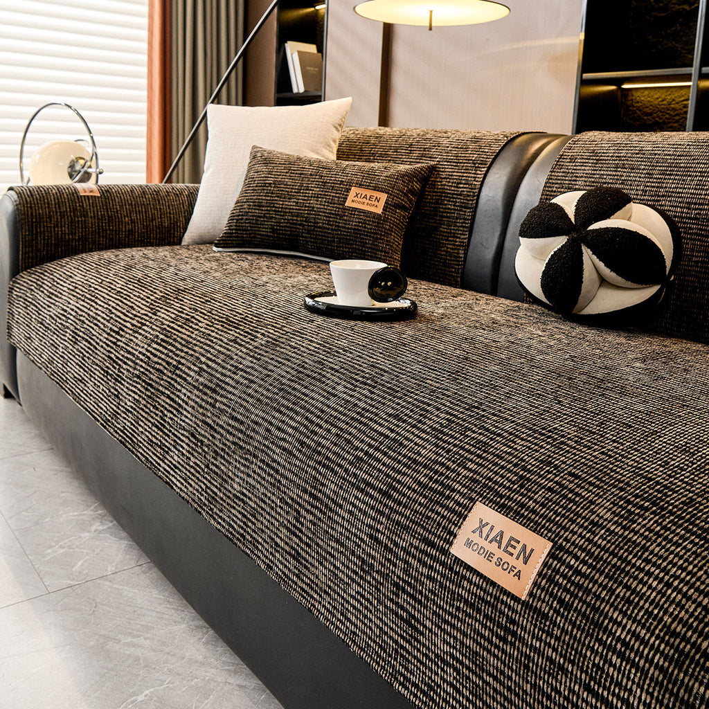 Chenille Sofa-Kissen 70×70 cm – Bild 5 | LuxeStyle