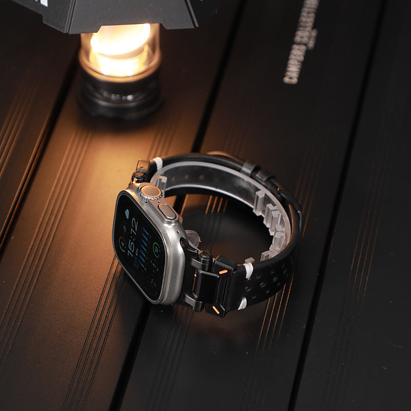 Mechanisches Kuhfell-Armband für Apple Watch – Bild 4 | LuxeStyle