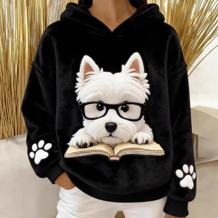 3D-Print Hoodie mit Doppeltasche für Katzen