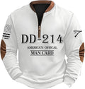 Weihnachts-Sweatshirt mit Digitaldruck für Herren