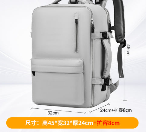 Reise-Rucksack 20–35 L mit Schuhfach – Bild 3 | LuxeStyle