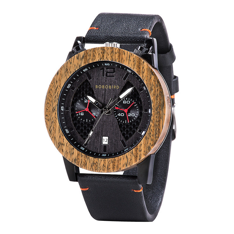 Holz-Armbanduhr Sport