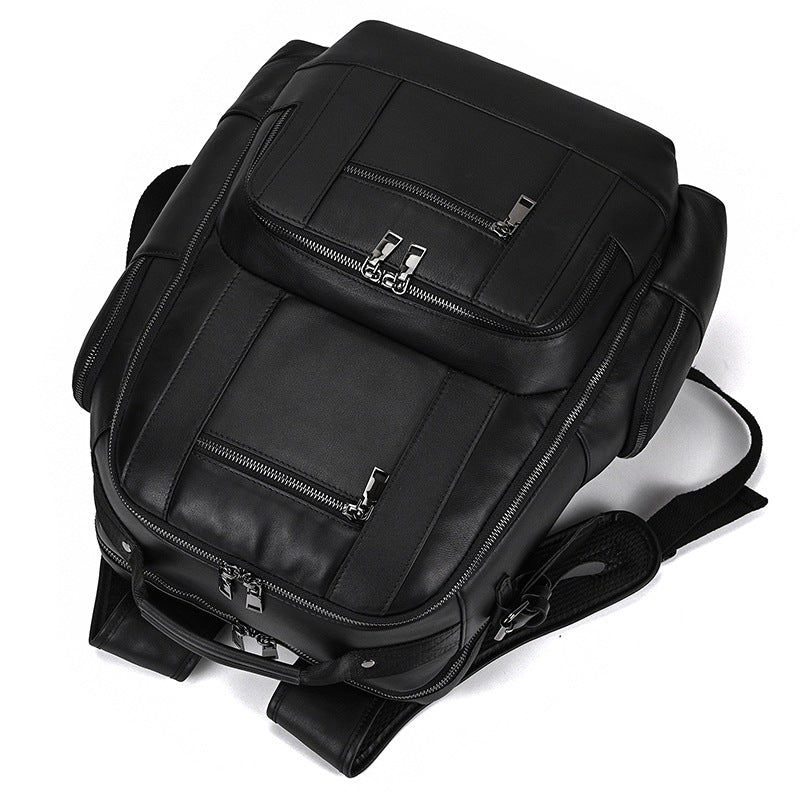 Crazy Horse Leder Multifunktionsrucksack – Bild 13 | LuxeStyle