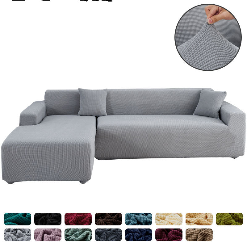 Elastischer Schonbezug für modulare Sofas
