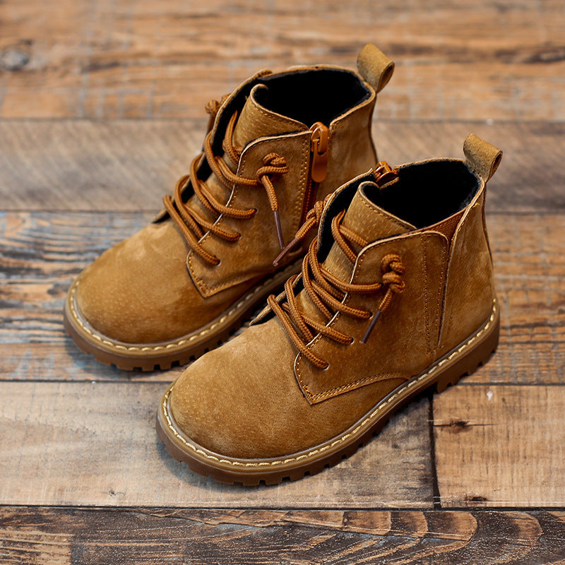 Kinder Martin Boots aus Schafleder – Bild 4 | LuxeStyle