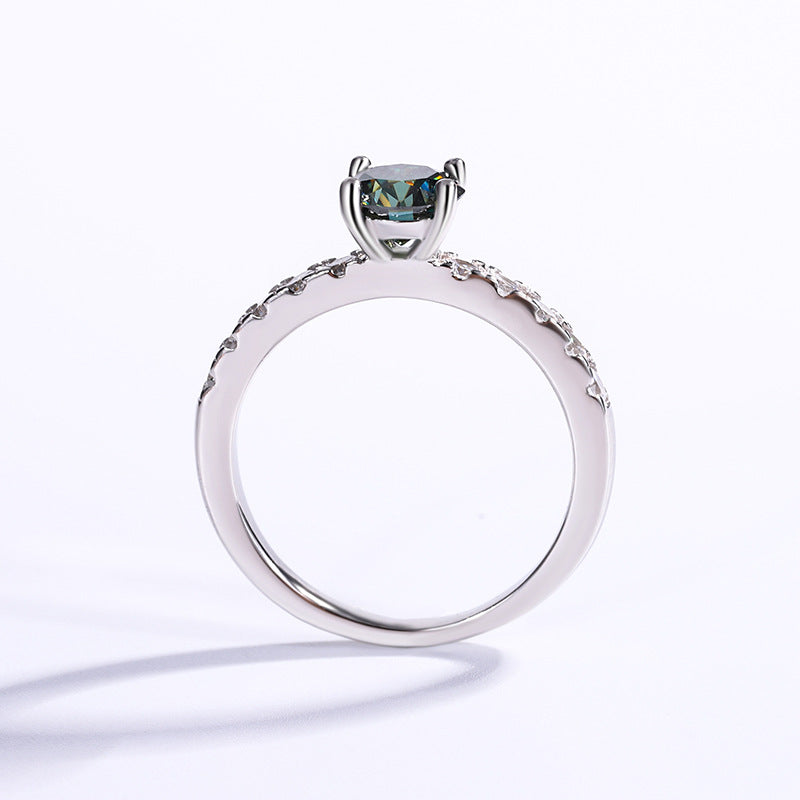 Moissanit Ring aus 925er Sterling Silber – Bild 3 | LuxeStyle
