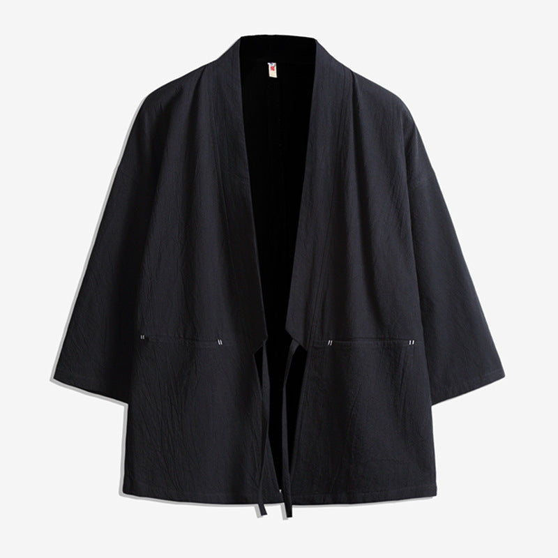 Retro Taoist Robe Zen Jacke für Herren