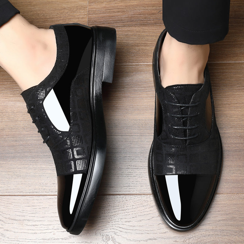 Herren Business-Schuhe aus Mikrofaserleder