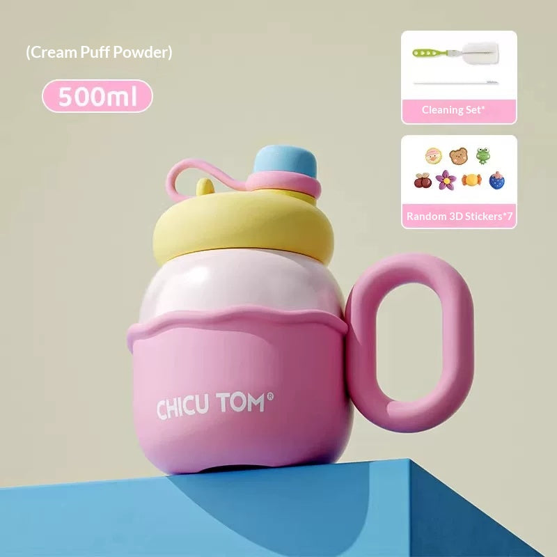 Isolierter Trinkbecher mit Strohhalm, 500 ml – Bild 5 | LuxeStyle