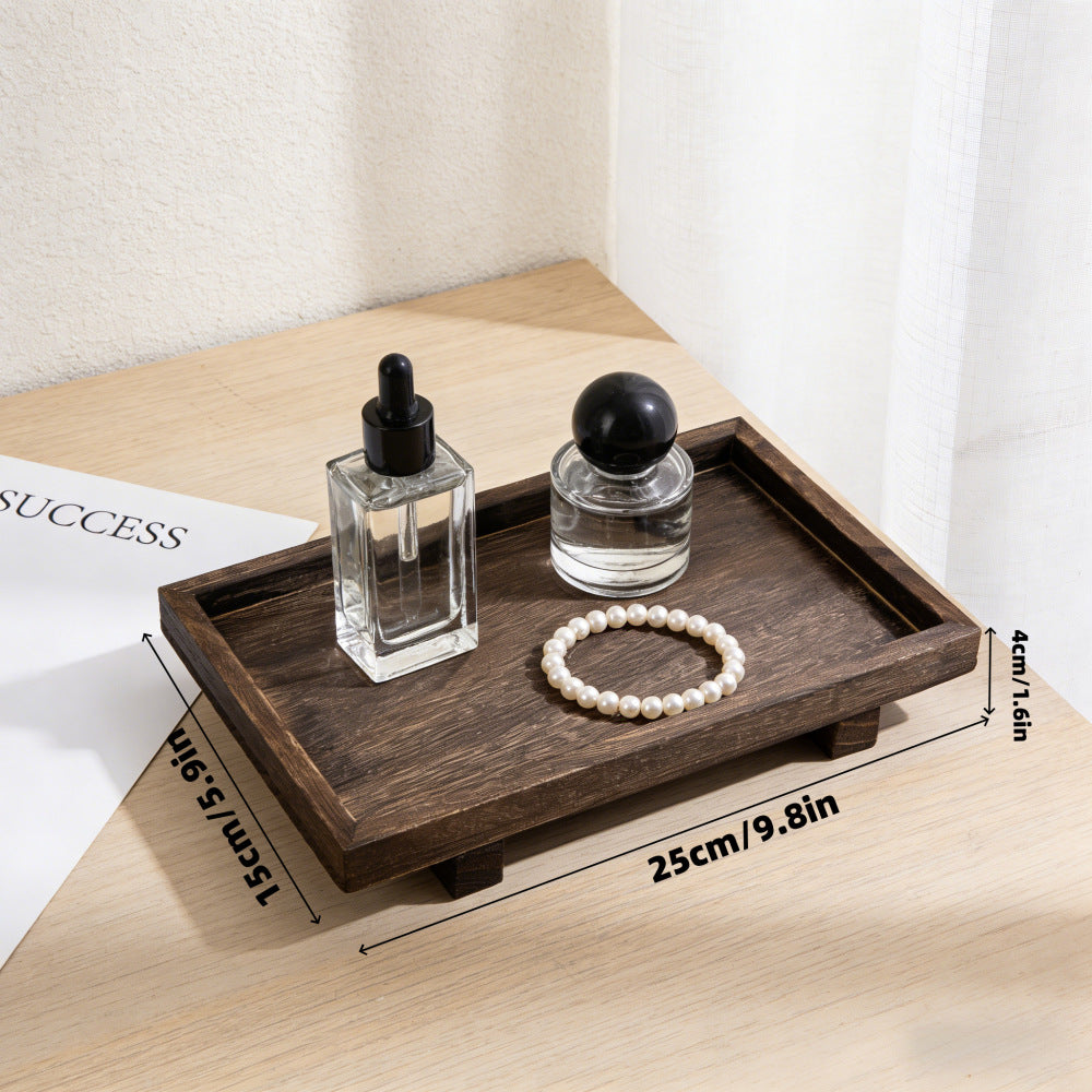 Holz-Tray für Schreibtisch