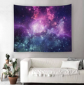Blaue Cosmos Wandteppich | LuxeStyle
