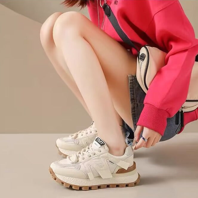 Frauen Plateau-Casual-Sneaker