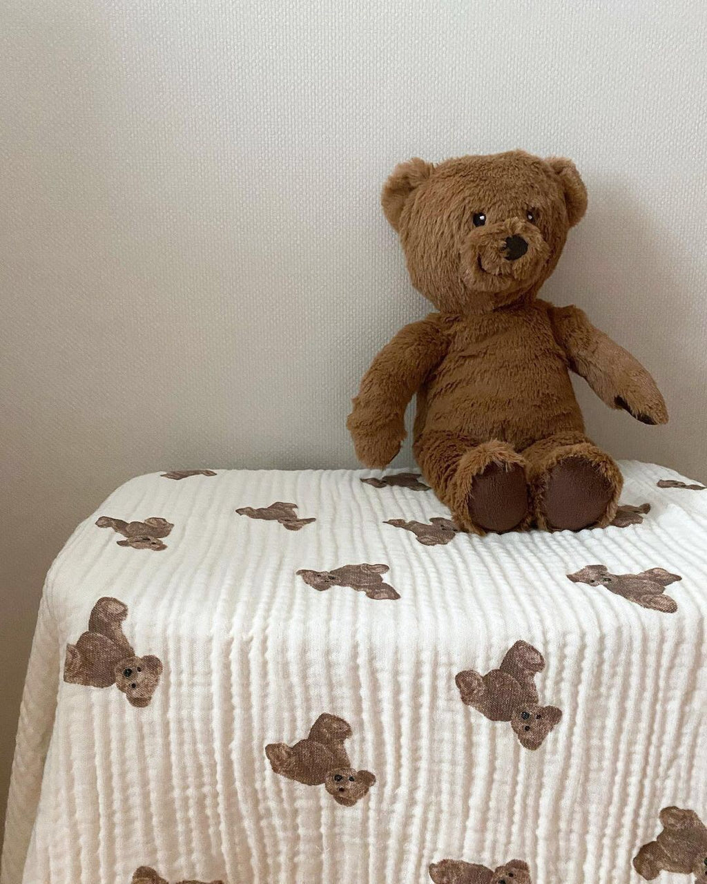 Bärendecke aus Musselin für Kinder