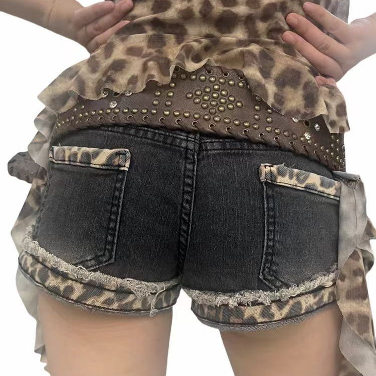 Spicy Punk Gürtel mit Perlen und Diamanten