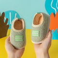 Baby-Hausschuhe aus Lammfell-Imitat