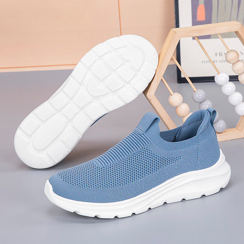 Weichsohlen-Laufschuhe Einfarbig