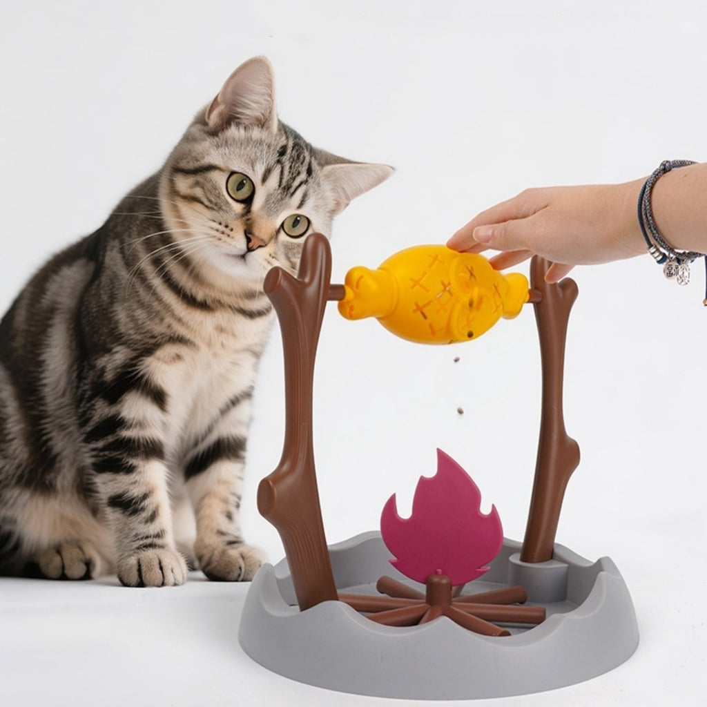 Katzen-Spielzeug mit Futter-Feeder – Bild 2 | LuxeStyle