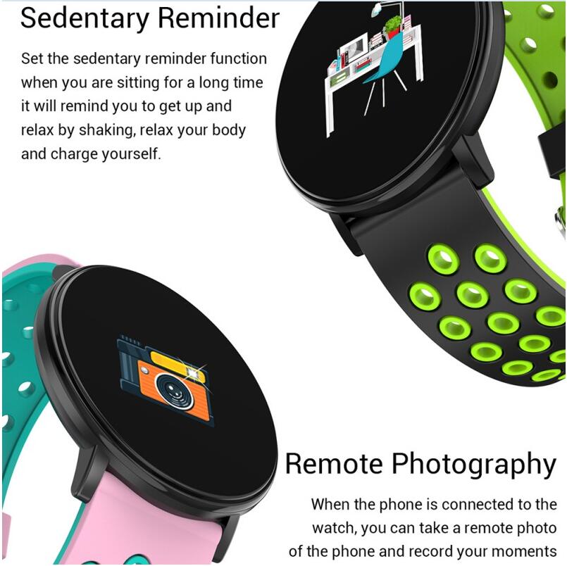 Smart-Armband W8 mit 1.3 Zoll Farbdisplay