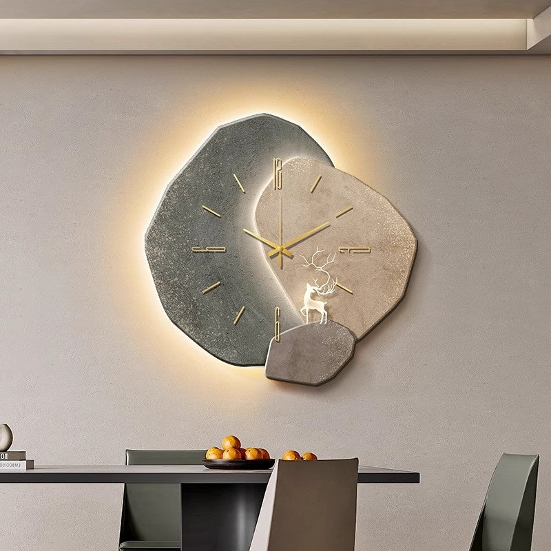 Wanduhr mit UV-Design