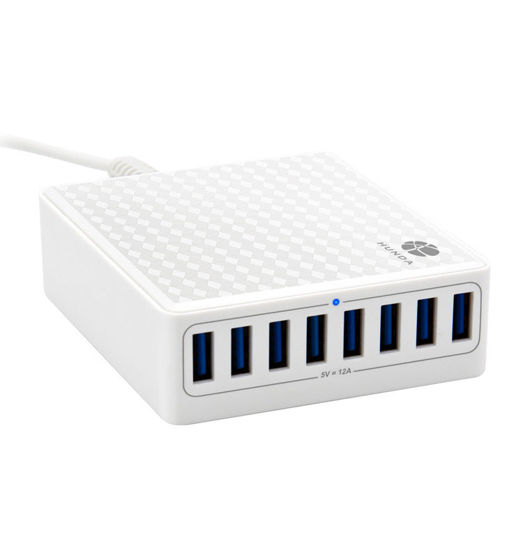 8-Port USB-Netzteil für Mobilgeräte