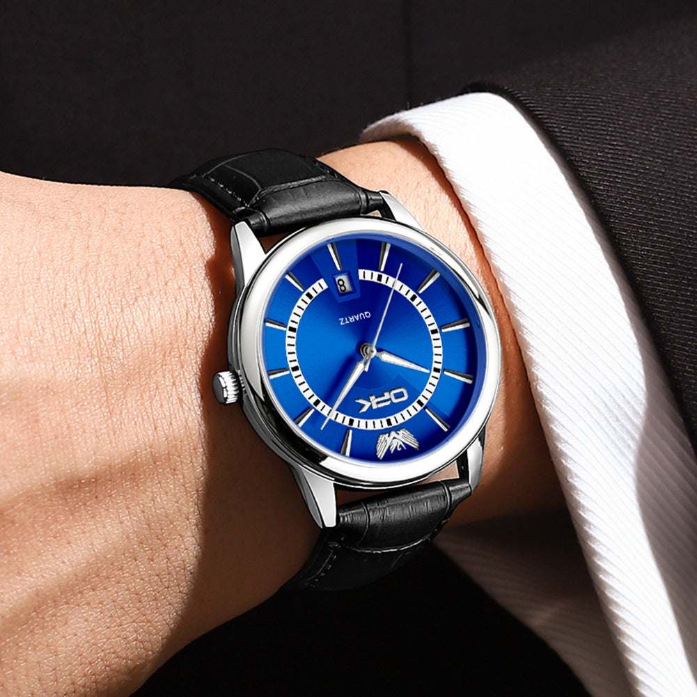 Quarz-Herrenuhr mit Datumsanzeige – Ansicht 6